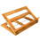Bamboo Cookbook Stand/Holder Adjustable Angle, Wood 1