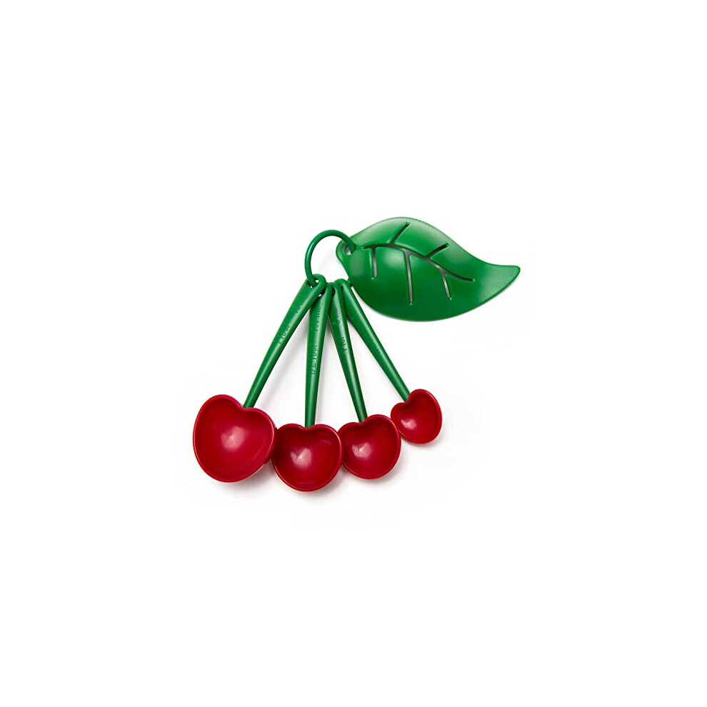 Mon Cherry Measuring Spoons & Egg Separator- Valentines Gift for Her, Valentines Gifts- Measuring Spoon Set for Baking-