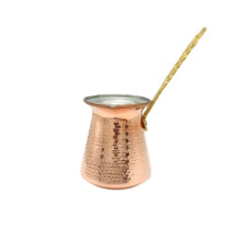 Turkish Coffee Pot 5 Sizes, Coffee Maker Greek Arabic Coffee Stovetop Thick 3mm Solid Hammered Handmade Engraved Copper