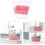Plastic Colored Storage Baskets, Small Woven Baskets Set of 6 7