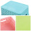 Plastic Colored Storage Baskets, Small Woven Baskets Set of 6 3