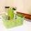 Plastic Colored Storage Baskets, Small Woven Baskets Set of 6 6