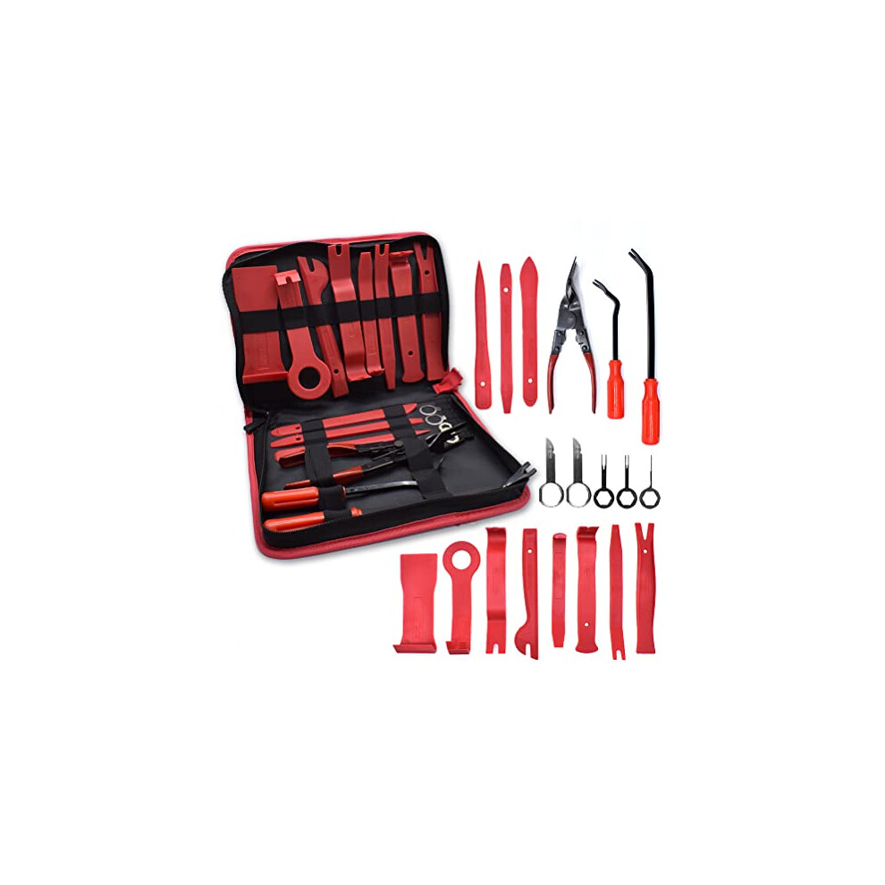 Photos - Car Service Station Equipment Car Trim Removal Tool 19Pcs Auto Audio Trim Removal Tool Set Car Panel Door Audio Trim Removal Install Tool Kit with