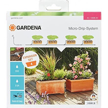 Extension Pflanztröge: The Balcony Extends Your Irrigation System Micro-Drip-starter Sets Pots M to 4 plant boxes