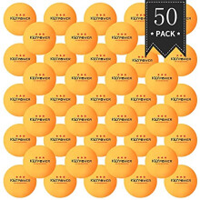 ENG 50Pcs Ping Pong Balls, Table Tennis Balls, Professional K40+ Ping Pong Balls in ABS resin 3 stars for Exercises,