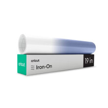 UV-Activated Colour Changing Iron On | White Blue | 30.5cm x 48cm (12" x 19") | Heat Transfer Vinyl Roll (HTV) | for