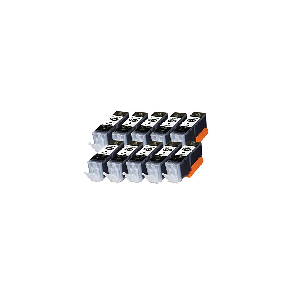 10 Replacement For Canon Pgi-570Pgbk Pgi-570Xl Ink Cartridges Compatible With Canon Pixma Mg5750 Ts5050 Mg5751 Black 7426852214663