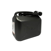 10L Black Plastic Fuel Can