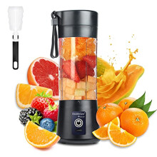 Portable Blender Cup,Electric USB Juicer Blender,Mini Blender Portable Blender For Shakes and Smoothies, juice,380ml,