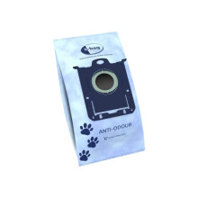 GR203S s-Bag Anti-Odour Vacuum Cleaner Bags for Pet Owners, Anti-Odour, Neutralises Odours, Clean Air, Hygienic Closure,