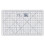 Foldable Pattern Cutting Sewing Template Temporary Worktop Cutting Board,White,Unfolded: 91.4 x 151.1cm (36 x 59.5in) 1