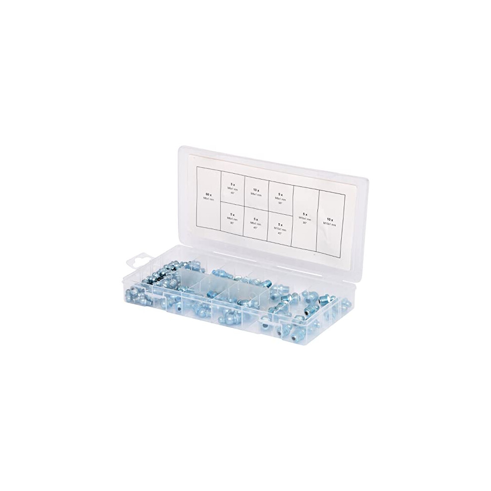 970.0030 Grease Nipple Assortment, M6-8-10X1.0, 110 Pcs 4042146478417
