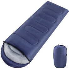 (navy) 4 Season Sleeping Bag Waterproof Outdoor Camping
