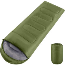 (green) 4 Season Sleeping Bag Waterproof Outdoor Camping