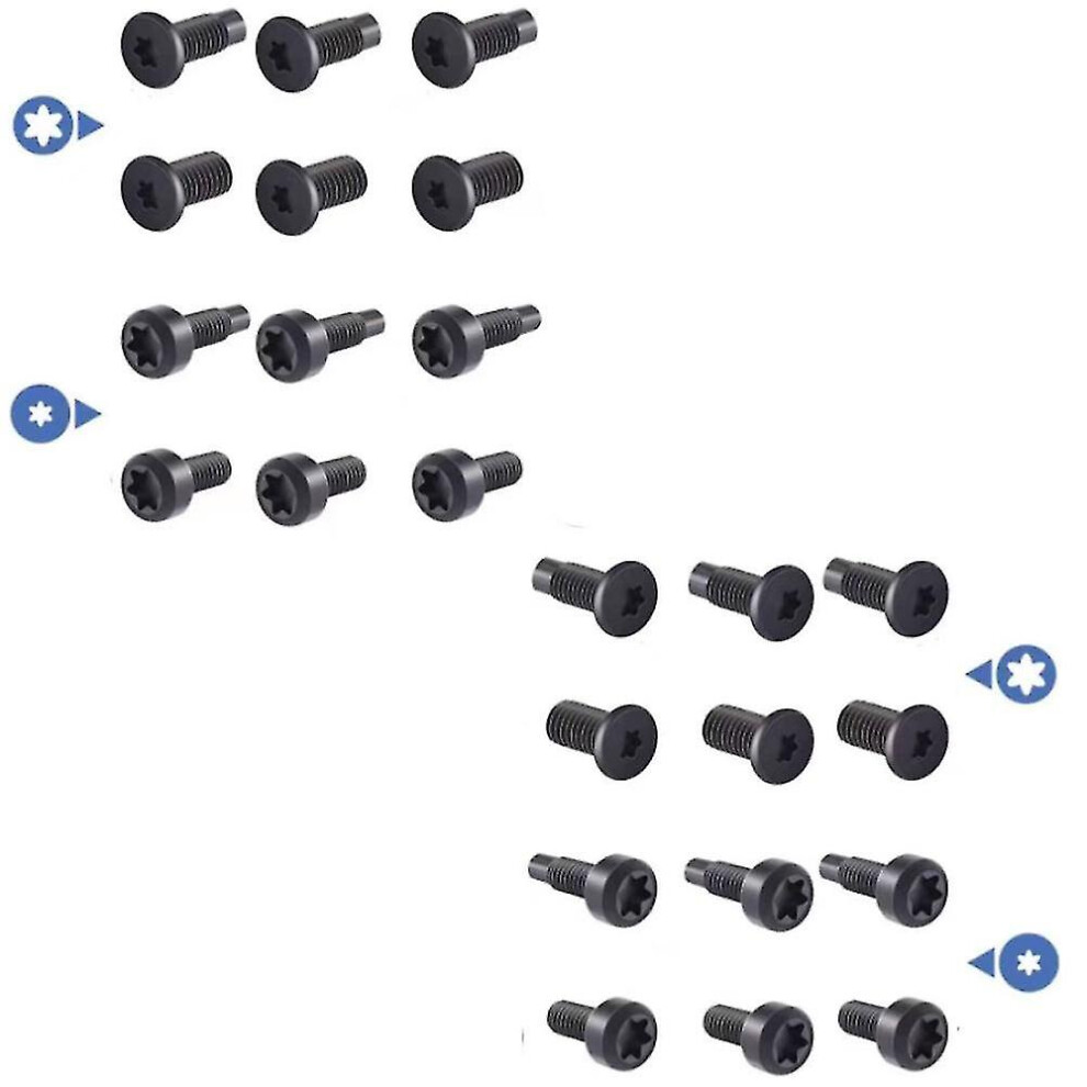 Ring Doorbell Screws, 4Set/40Pcs Doorbell Replacement Security Screws T5,T16 Ring Doorbell Scr 9353840464060