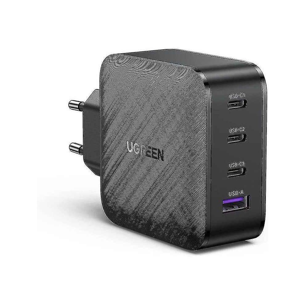 Ugreen Gan Usb-C/Usb Charger 65W Power Adapter 4 Ports Charger - Black 4522139909758