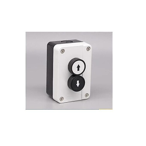 Double Switch For Garage Doors, Waterproof, Lift, Push Button, Rolling Doors, Push Button 1
