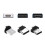 4 Pack Magnetic Charging Cable, 3 In 1 Self Winding Phone Cable 4