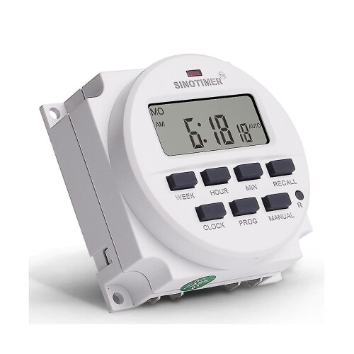Tm618h-4 Dc 12v Volt Voltage Output Digital 7 Weekly Programmable Timer Switch Time Relay Controll 1