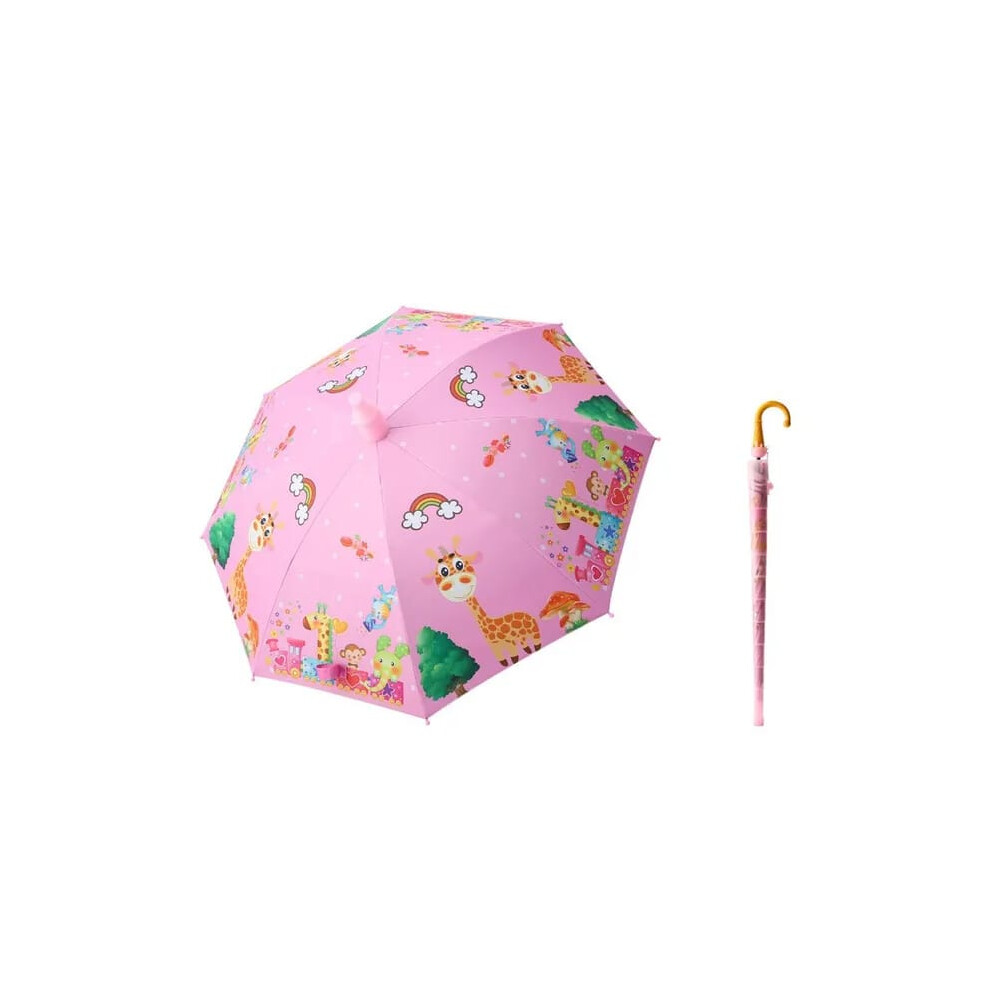 (giraffe) Kids Character Umbrella Bubble animal Boys & Girls