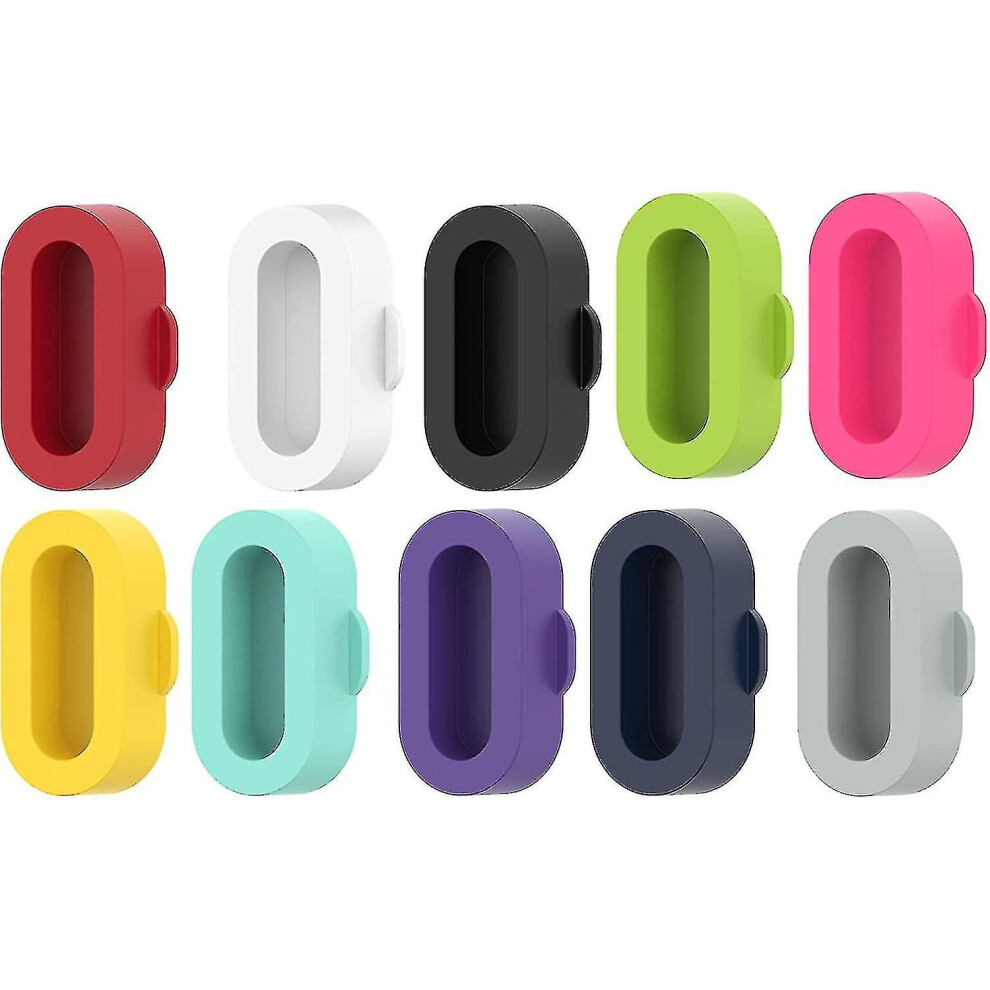 Dust Plug For Garmin Fenix 7, 10 Pics Silicone Charger Port Dust Plug Protector Anti-Dust Plugs Caps Compatible With Garmin Fenix 7 7S 7X 9353840481685