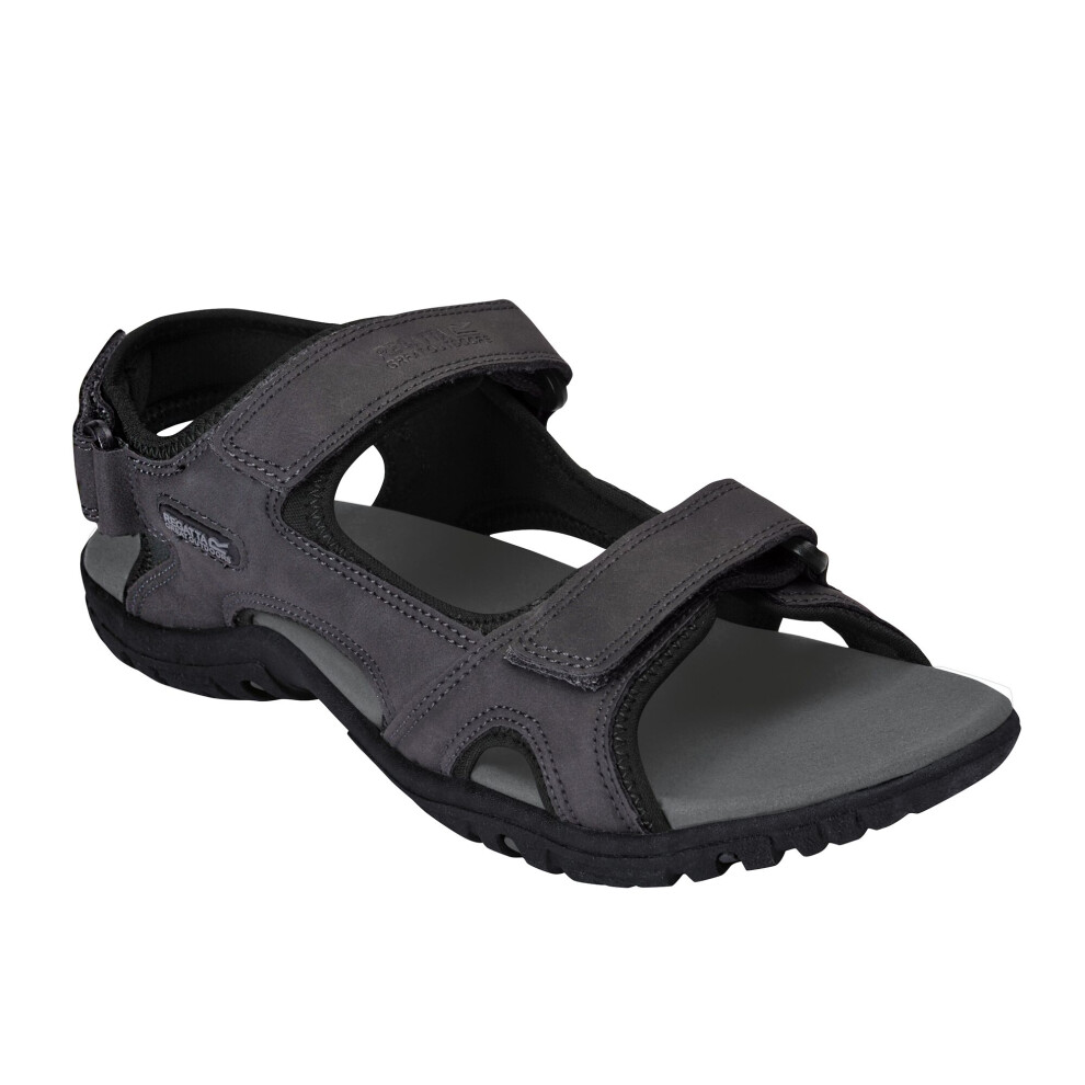 (UK 8, Briar Grey) Regatta Great Outdoors Mens Haris Sandals