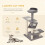 PawHut PawHut Cat Tree 100cm Indoor Kitten Scratching Post Activity Centre, Grey 5