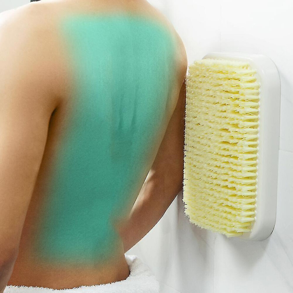 Back Scrubber For Shower Wall Shower Brush Hands-free Exfoliating For Deep Clean