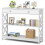 Casart 3-Tier Console Sofa Table with 1 Drawer and 2 Storage Shelves 1