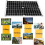 300W Solar Panel Kit 12V Battery Charger 40A Controller Caravan RV Boat Camping 8