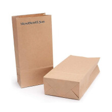 100 Pieces Brown Paper Bags, Brown Kraft Paper Bags, Kraft Paper Bags, Kraft Paper Bags, Paper Bags, Kraft Wrapping Paper, Bottom Paper Bags, Paper Ba