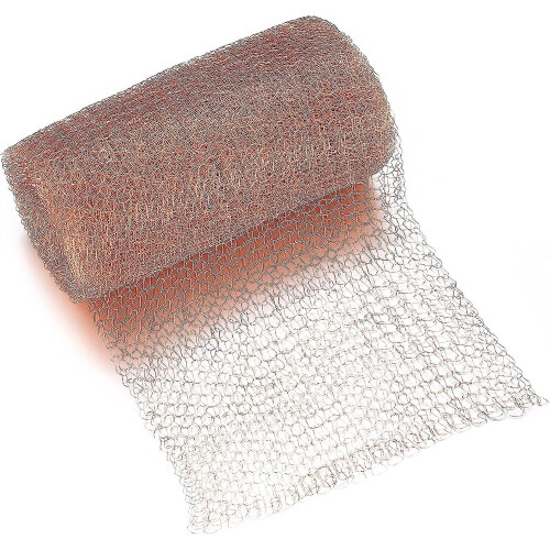 12.7 Cm X 6 M Copper Tape Against Snails, Copper Mesh Rat Traps, Snail Collar Net For Garden Mouse Bat Pigeon Deterrent