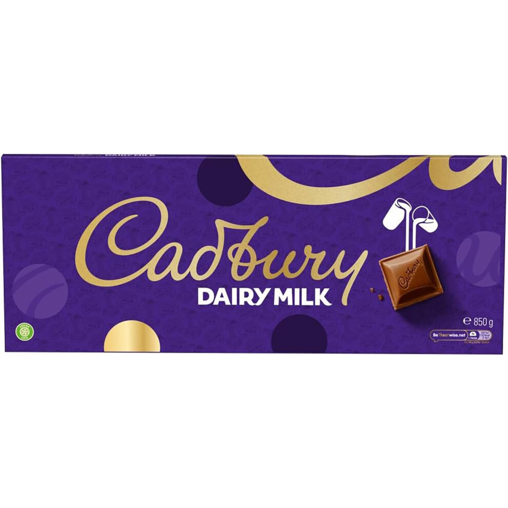 Cadbury Dairy Milk Chocolate Gift Bar, Extra - Large 850 g