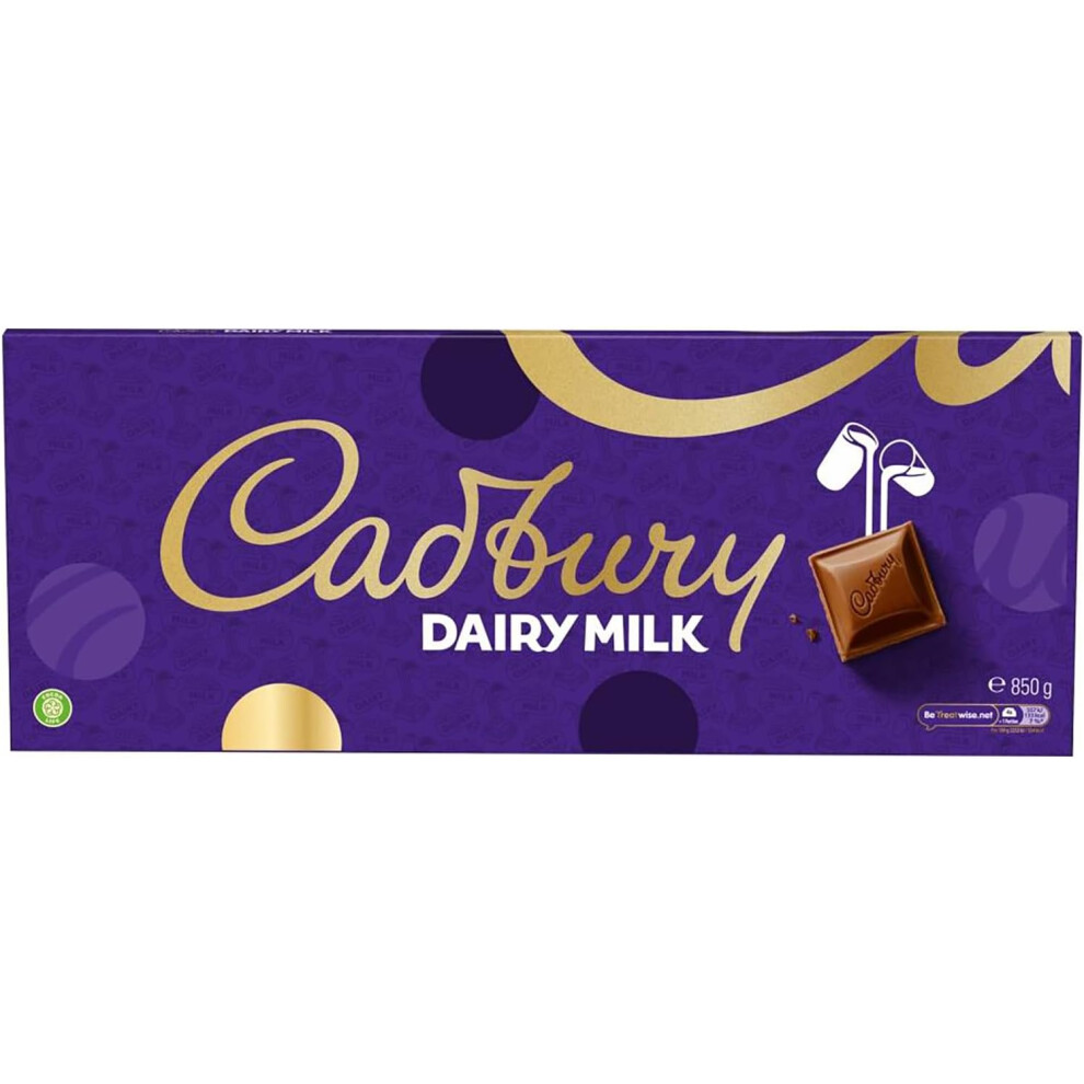 Cadbury Dairy Milk Chocolate Gift Bar, Extra - Large 850 G