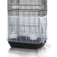Universal Birdcage Cover Seed Catcher Mesh Parrot