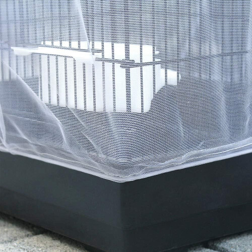 Universal Birdcage Cover Seed Catcher Mesh Parrot 1