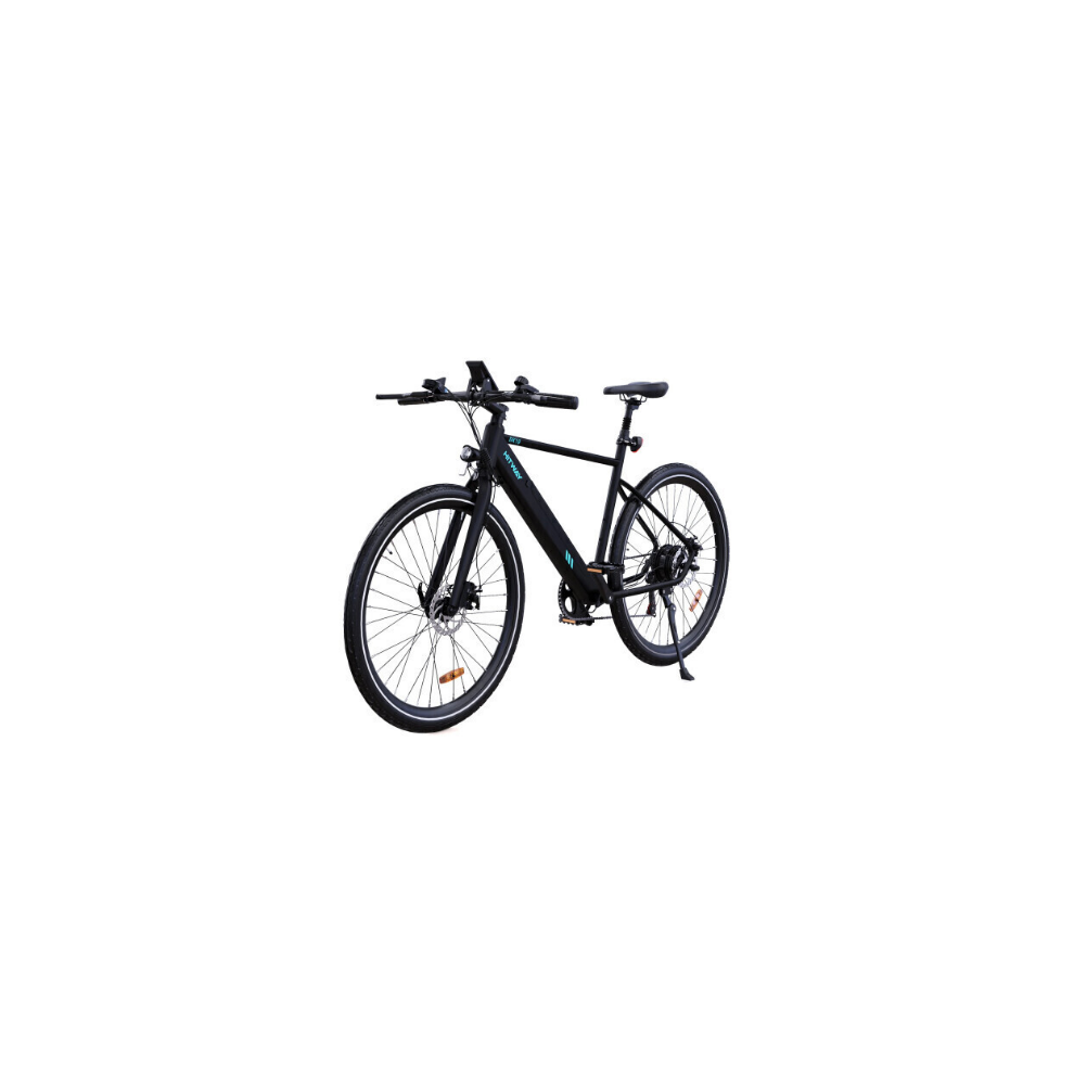 (Black) BK19 E-Bike, Electric Bike, 26" Ebikes, up 90KM Hybrid Bike