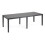 Long Anthracite Rectangular Garden Table Outdoor Patio Dining Furniture 1