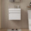 500mm Vanity Unit & Basin Sink 100% Waterproof Wall Mounted Cabinet 1