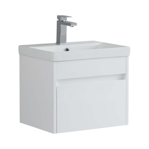 500mm Vanity Unit & Basin Sink 100% Waterproof Wall Mounted Cabinet 1