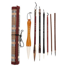 1 Set Of Chinese Calligraphy Brush Students Writing Brush Pens Sumi Drawing Brushes