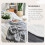 (King Sherpa Blankets) Silver Blankets Sherpa Fleece Throw Sofa Bed Couch 9