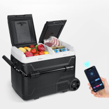 (60L) 50/60L Refrigerator Dual Zone Camping Fridge WIFI