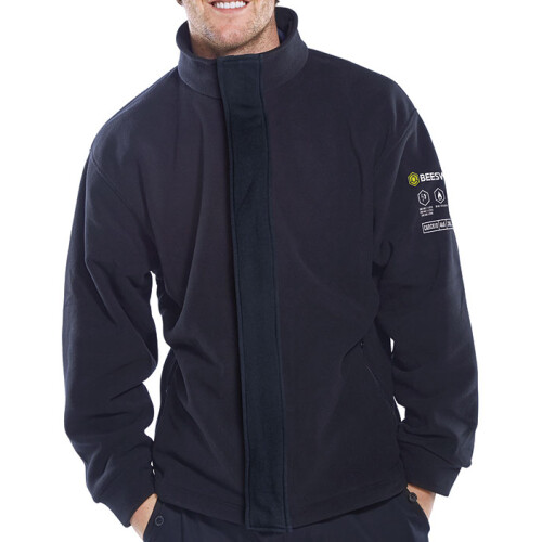 Beeswift ARC COMPLIANT FLEECE JACKET NAVY SML