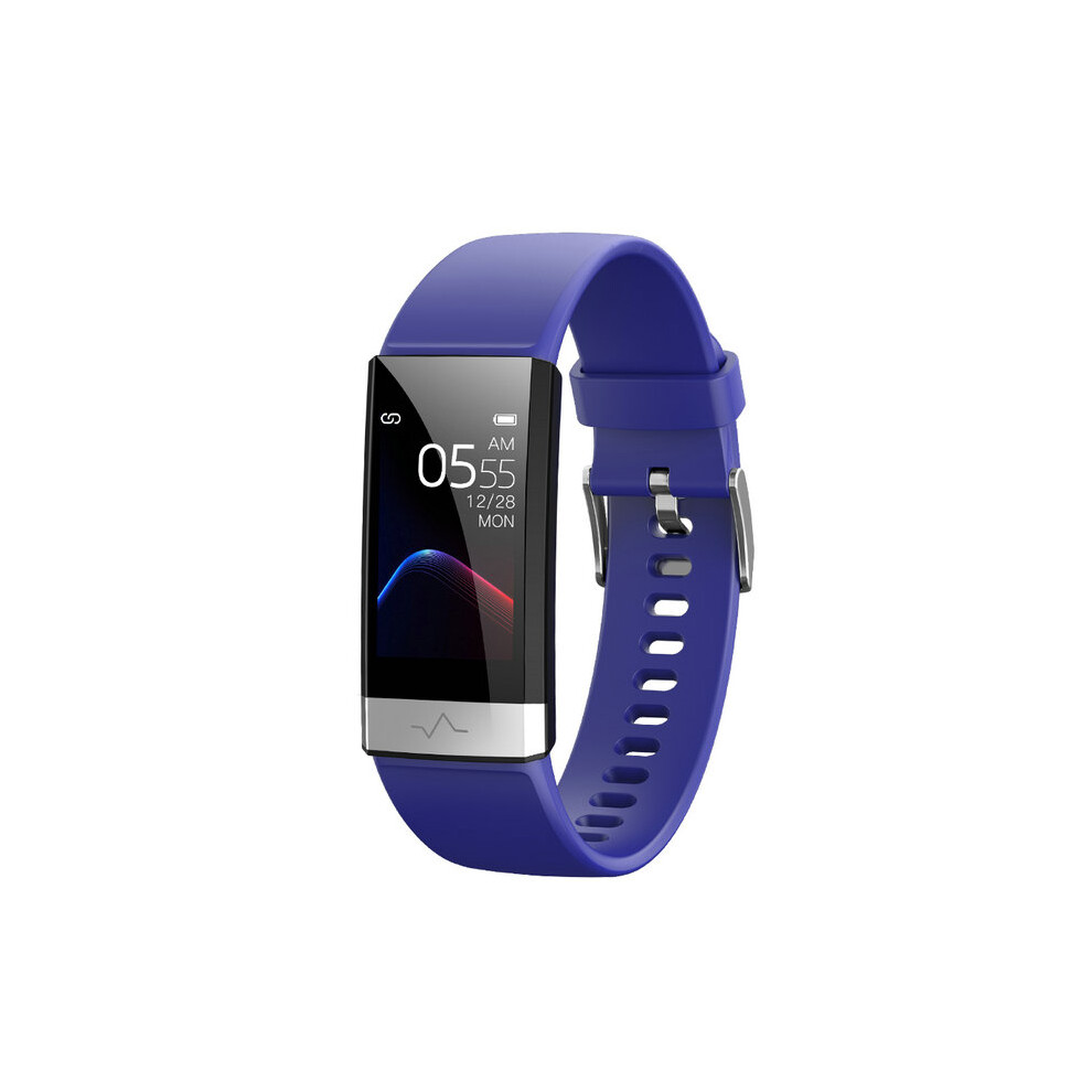 (Blue) Ecg Ppg O2 Hrv Smart Watch Waterproof Fitness Band Blue 6246962596432