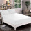 (Double Fitted Sheet) Soft White Fitted Sheets Bed Sheet Extra Deep 25cm 10