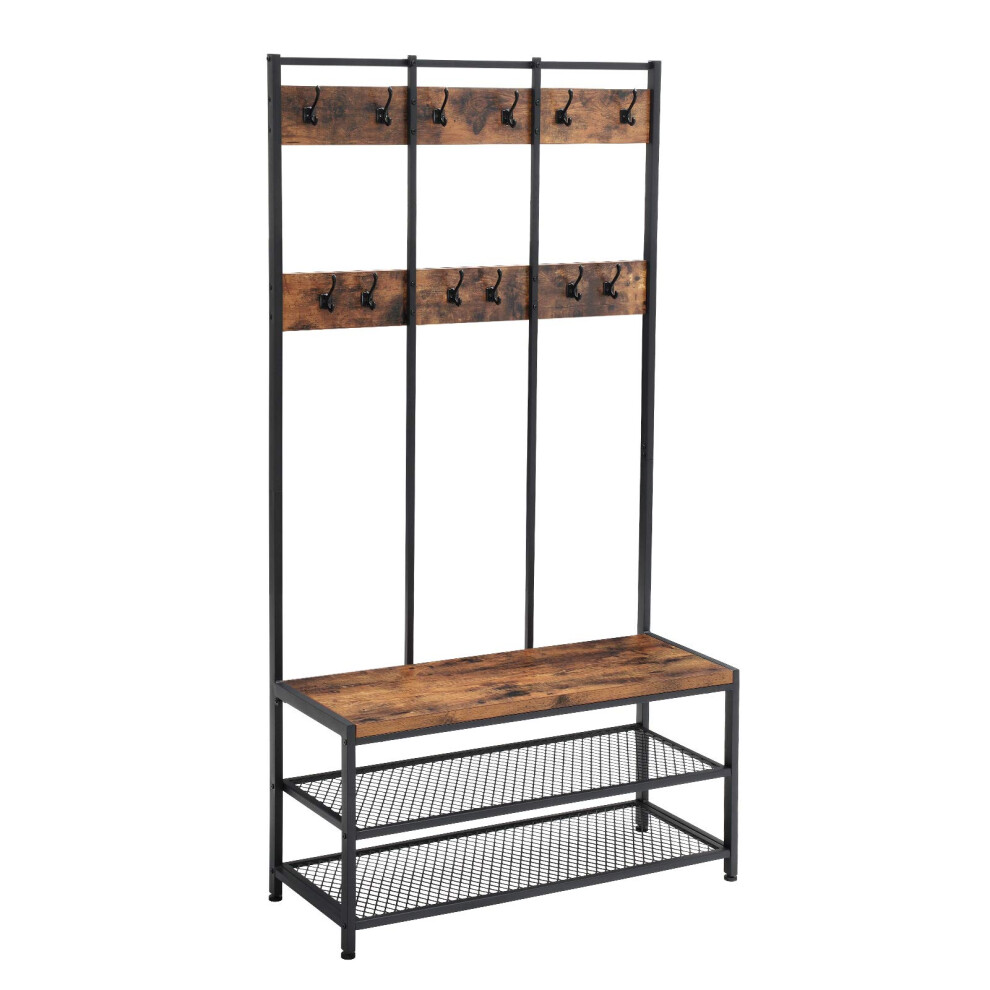 Industrial Style Cloakroom Shelf