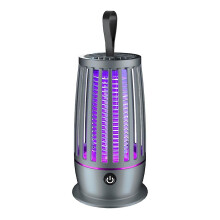 (White battery) 2023 New Electric Shock Mosquito Killer Lamp Usb Fly Trap Zapper Insect Killer Repellent