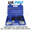 US PRO Tools Threaded Nut Hand Riveter M3-M12 With 100 Assorted Rivet Nuts 5465 1