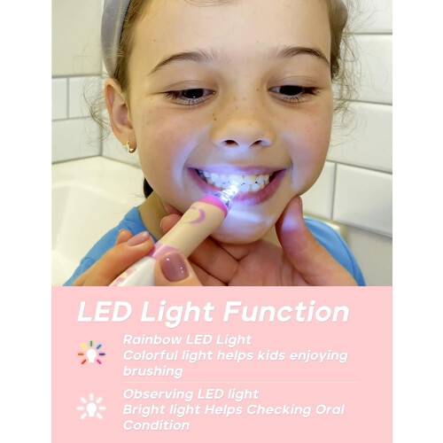 Sonic Vibration Children Cartoon Electric Toothbrush 1